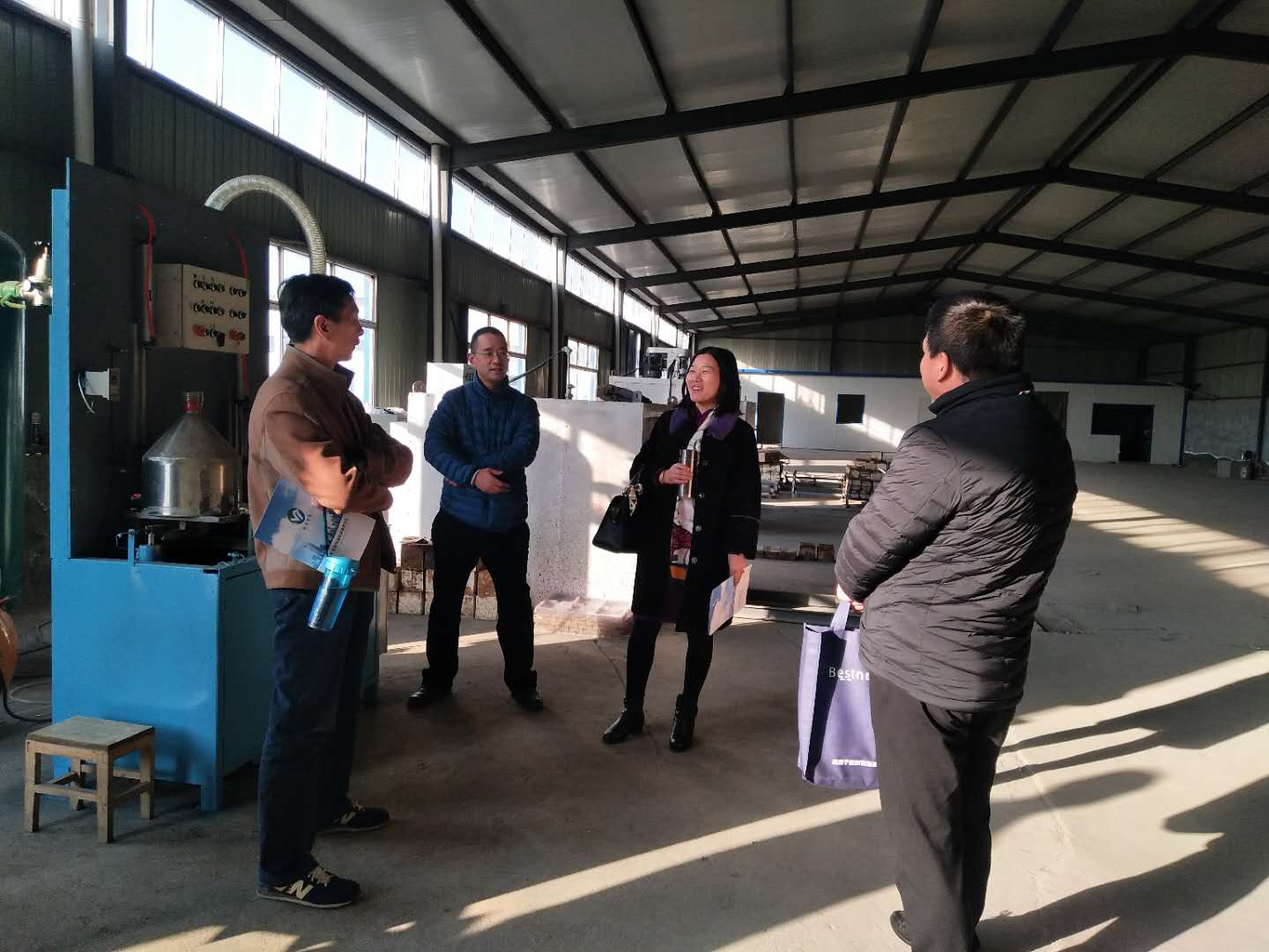 汶上縣科學技術局趙洪全副局長蒞臨我公司指導工作